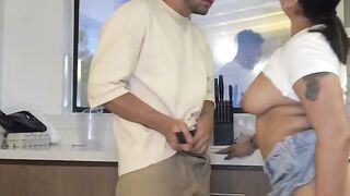 Homemade Latina Blowjob and Hardcore Sex