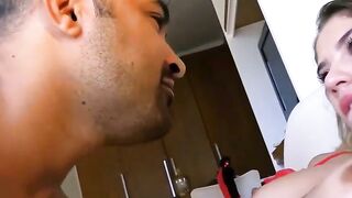 Amateur Blonde Charlotte Takes a Hardcore Blowjob