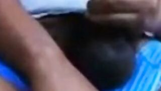 Hung Black Stud Masturbates His Big Cock