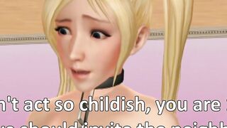 Two barely legal Petite Girls Take on Two BBCs