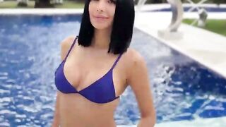 Liz Mendez Rocks Pool Sex in Bikini