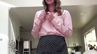 Office Cutie Stella Seduces Coworkers With Sensual Charms