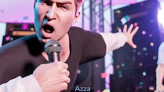 3D Animated Striptease, Pole Dance & Oral Action