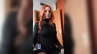 POV Step Sis Creampie & Squirt with Redhead