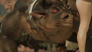 3D Minotaur and Futanari Fantasy