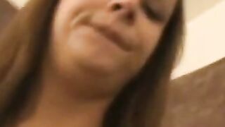 Sexy MILF Cowgirl Rides and Masturbates on My Dick