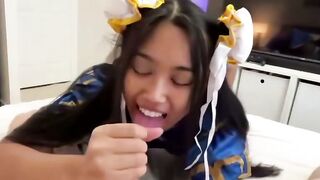 Chun Li Gets Creampied In Street Fighter Cosplay