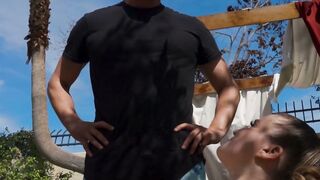 Codi Vore Gets Raw Outdoor Discipline