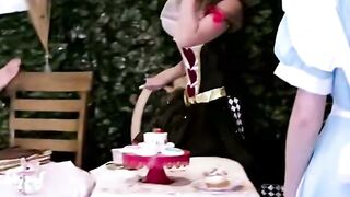 Alice in Wonderland Anal Parody: Hardcore Blonde Fantasy