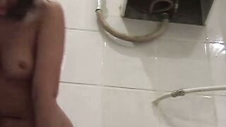Innocent Goddess Solo Shower Masturbation