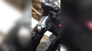 Moisa Robert Satisfies His Motorcycle Fetish with Petru