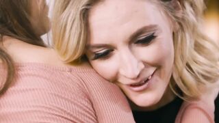 Lesbian Stepdaughter Convinces Stepmom to Try Ass Licking