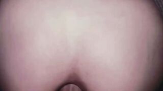 POV: Skinny Angel Gets Screwed Anal Doggy Style