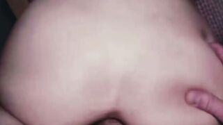 POV: Skinny Angel Gets Screwed Anal Doggy Style