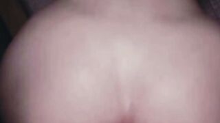 POV: Skinny Angel Gets Screwed Anal Doggy Style