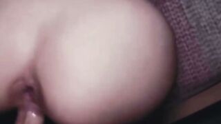 POV: Skinny Angel Gets Screwed Anal Doggy Style