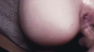 POV: Skinny Angel Gets Screwed Anal Doggy Style