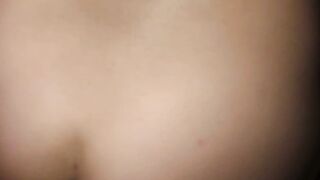 POV: Beautiful Brunette Candice Takes a Big Cock Deepthroat and Cumshot