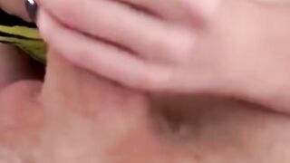 Small Gothic Teen Gives Fast Cumming Blowjob