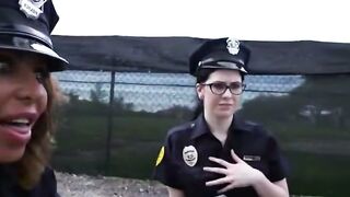 Abigail Mac Gets a Punishing Blowjob in the Police Station