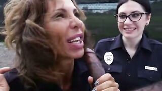 Abigail Mac Gets a Punishing Blowjob in the Police Station