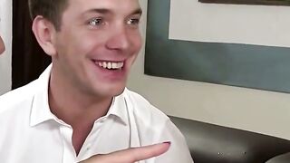 Slender Teen Neighbor Gets Anal in POV