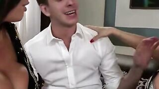 Slender Teen Neighbor Gets Anal in POV
