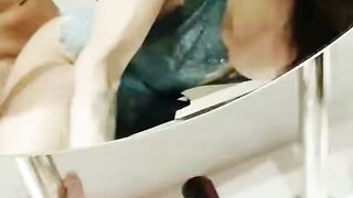 Ise Mah Gets Fucked Hard and Cums on Her Boobs at the Motel