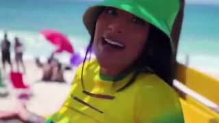 18-Year-Old Meets Stranger on Beach for Wild BBC Sex