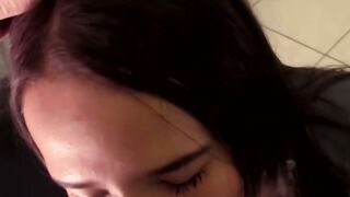 Hispanic Teenagers Maria Angel Takes Biggest Penis inside point of view Head & Hard Sex