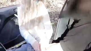 Abigail Mac Gets Caught Flashing and Ejaculates Publicly