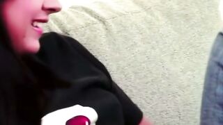 Stepsister Sarah Twain Takes Oral and Gets Fingering