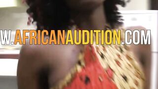 African Teenagers Nikki Takes a pov Fellatio From Her Euro Friend
