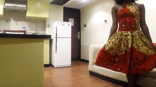 African Teenagers Nikki Takes a pov Fellatio From Her Euro Friend