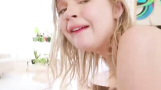 Little Coco Lovelock Takes Dredd's Monster bbc Inside Her First Interracial Video