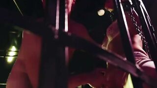 Amateur Lovers Hard BONDAGE Sex With Multiple Cumshots