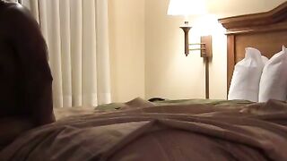 My Slutty Wifey Takes a bbc inside a Hotel Room