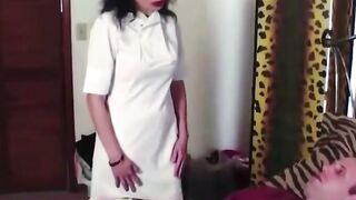 BBW Cougar Cindy Behr Takes double penetration Action With 18 yo yo Bro
