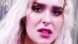 Blonde With Huge Titties Loves Anal