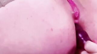 Blonde With Huge Titties Loves Anal