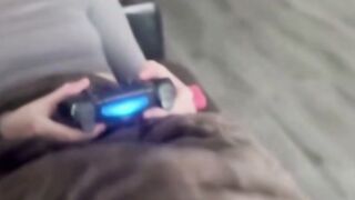 POV: Sexy Blonde Gives Cum in Mouth After Date