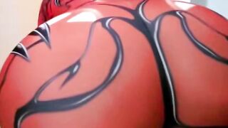 Curvy Puma Swede Twerks for a Thick Cock