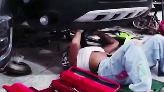 Mechanic Mariana Martix Fixes Duncan Saint's Car With a Blowjob