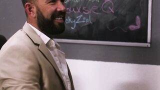 Pixie Smalls and Myra Moans Satisfy a Pervy Professor