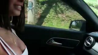 Colombian Teen Model Takes A Stranger While Husband Is Away