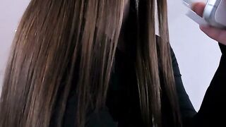 Brunette TS Webcam Girl Teases Huge Ass in Holiday Lingerie