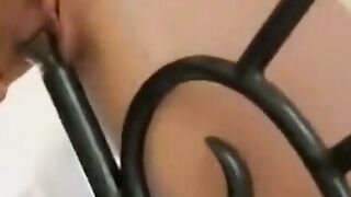 Close-Up of a Horny MILF Enjoying Solo Bed Pleasure