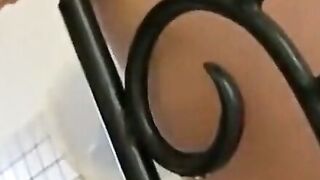 Close-Up of a Horny MILF Enjoying Solo Bed Pleasure