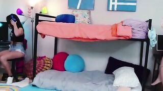 College Teens Take Turns With Massive Cocks In Dorm