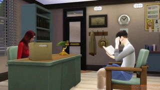 Blackmailed Schoolgirl Fucks His School Professor Into her office So